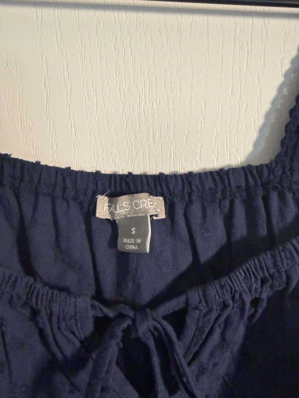 EUC - Falls Creek - Navy Blue - Flowy Tank Top - Size Small - Picture 3 of 3